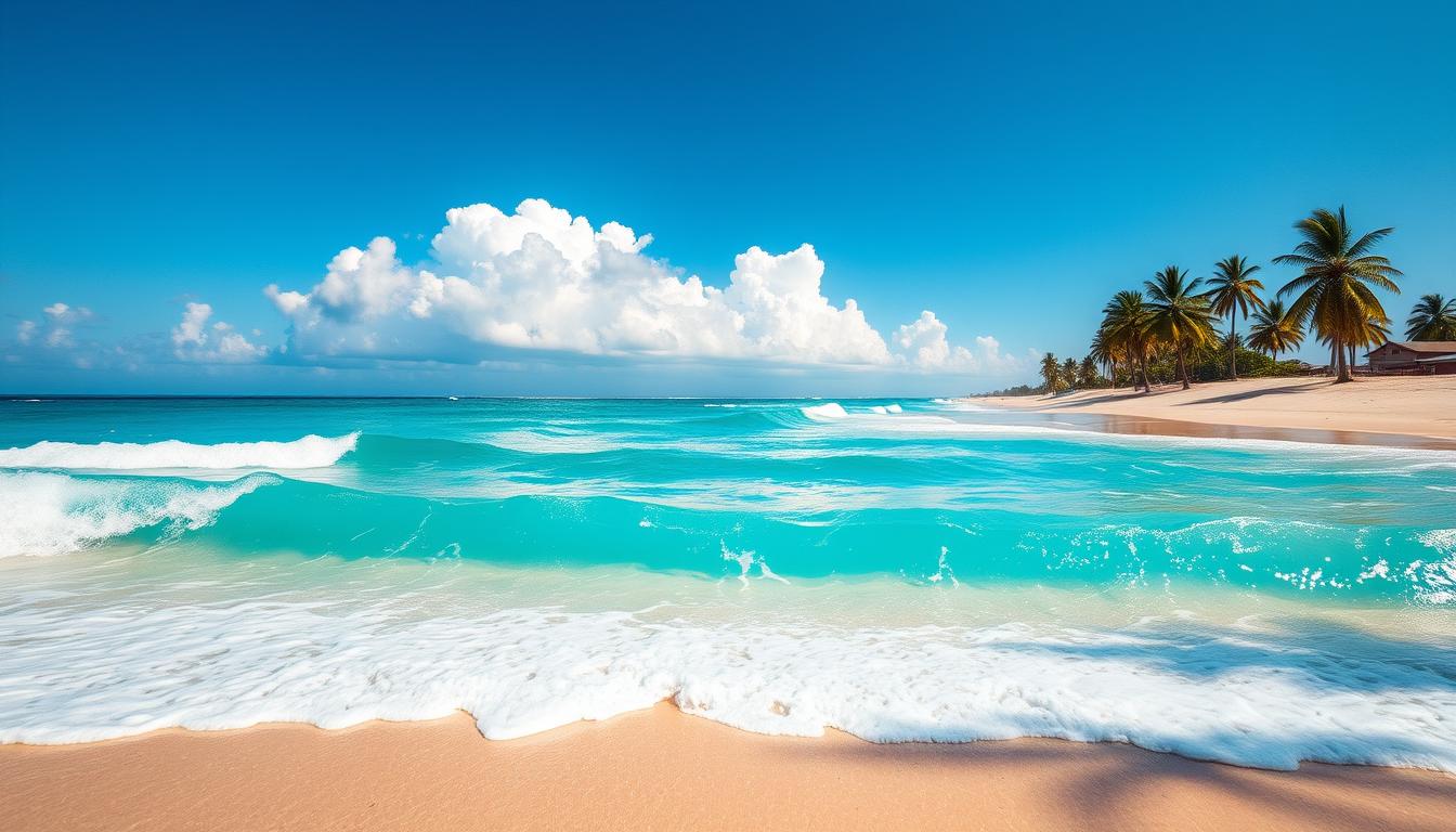 חופים כחולים זוהרים