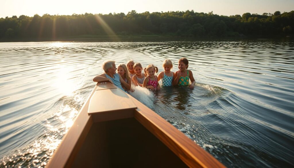 שייט עם ילדים